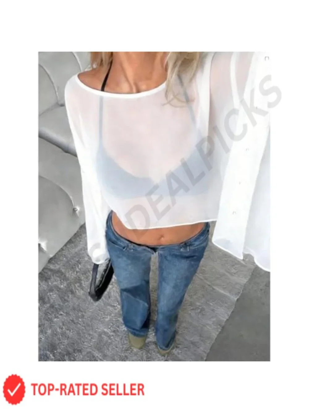 N/A sheer flowy